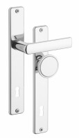804 lever handle-button door fitting