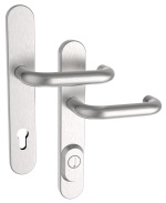 Security fitting  RX4-40/92 BRAVO stainless steel satin